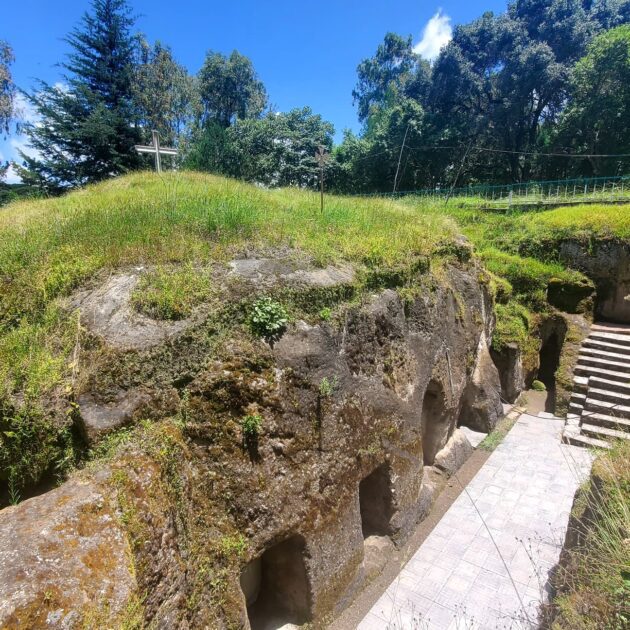 Adadi Maryam rock church near Addis Ababa, Ethiopia