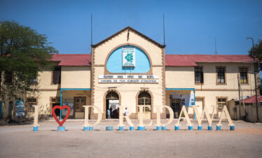 The historic railway station in Dire Dawa, eastern Ethiopia